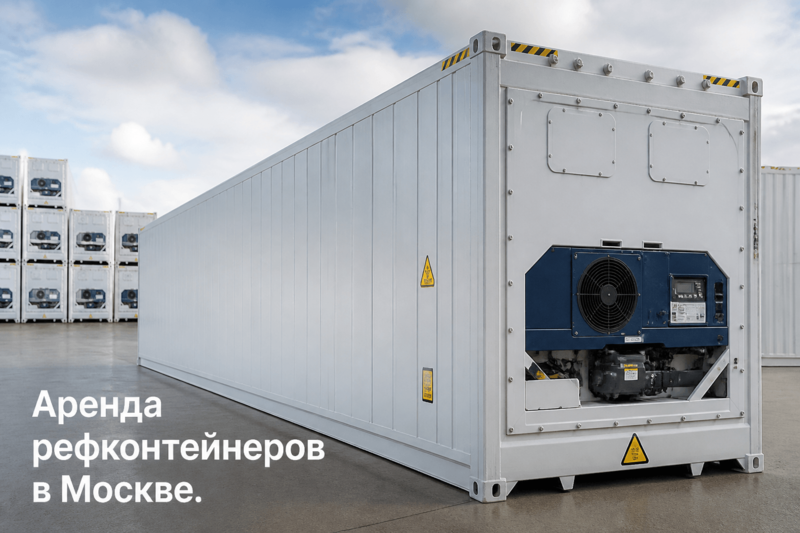Аренда рефконтейнеров в Москве